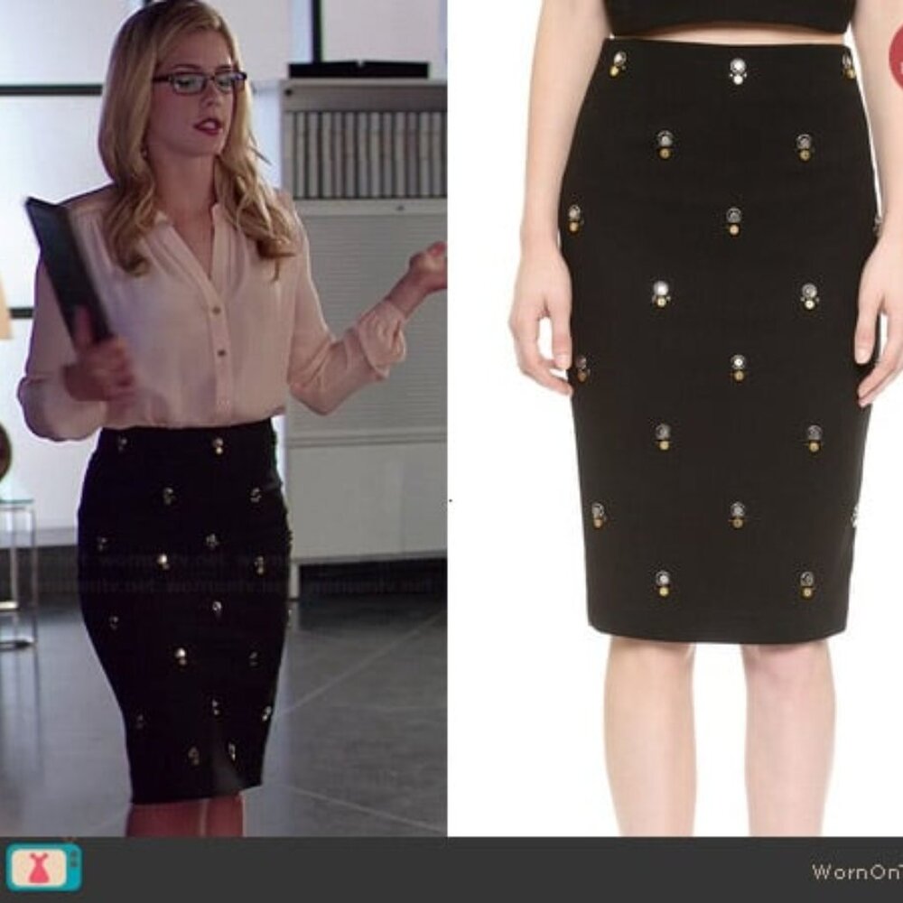 Elizabeth and James Lima Pencil Skirt